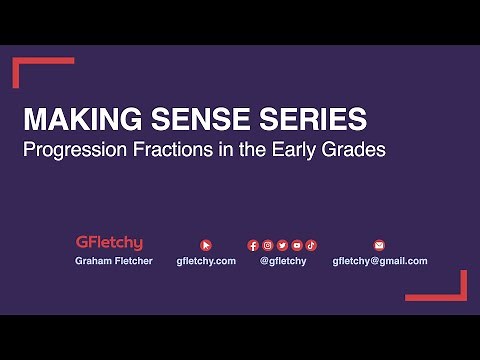 Progression of Fractions in the Early Grades