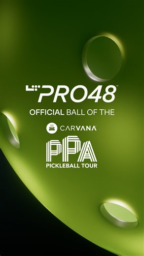 Life Time Pickleball on Instagram: "BIG NEWS: The LT Pro 48 is now the official ball of the Carvana PPA Tour. Life Time is proud to be the leader with 800+ pickleball courts across North America—and now, in the ball trusted by top players. Engineered for elite performance, the LT Pro 48 pickleball features 48 precision-drilled holes and chamfered edges for better durability, flight stability and consistency. Pre-order now at Pickleball Central—link in bio."