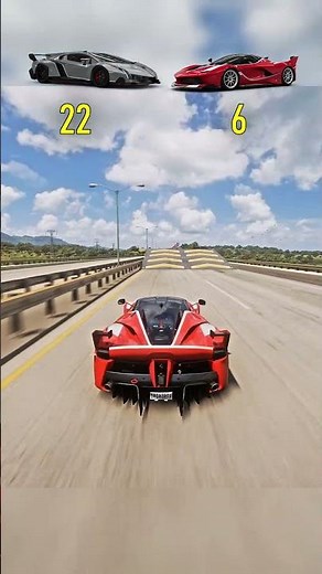 Lamborghini Veneno vs Ferrari FXX-K