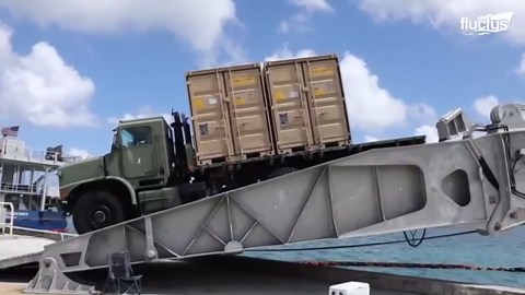 Exploring US Navy's speedy ships moving billions in military gear