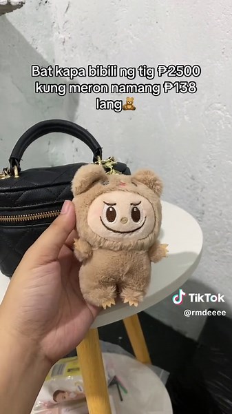 Affordable Labubu Keychain for ₱138: Cute and Fluffy