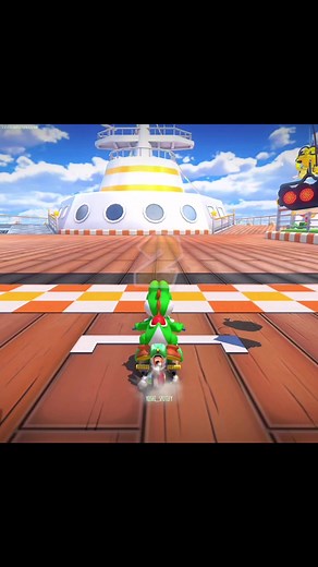 Mario Kart 8 Deluxe Gameplay with Yoshi and Friends