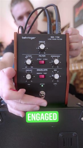 May you like a little low pass, sir? #behringer #BM11M #lowpassfilter #pedals #guitar