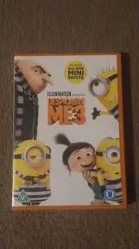 Despicable Me 3 Dvd Unboxing
