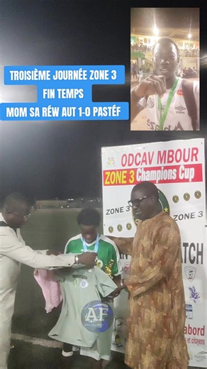 Troisième Journée Zone 3 : Fin Temps | Mom Sa Réw 1-0 PASTÉF 🔥✅