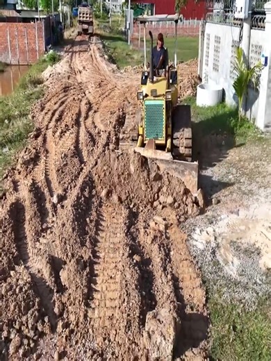 340K views · 2.6K reactions | Bulldozer Power Show | Skilled Operator Transforms Pond into Solid Land! | Dozer Tv | Facebook