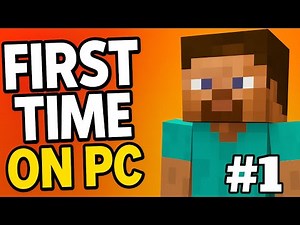Minecraft on PC for the First Time 😱