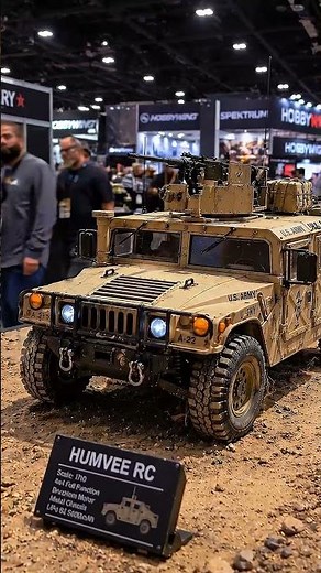 This RC Humvee is INSANELY Detailed