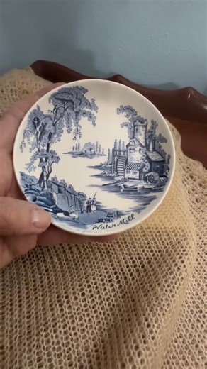 Rare Johnson Bros Butter Dish | “water Mill” Pattern | Made in England - Etsy