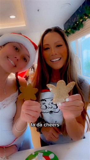 KIANA TOM 💪🏼🌴 FITNESS EXPERT on Instagram: "Gingerbread Cookies 🍪 — 2 Ways! classic + healthier! 🎄 so much fun! Kiana Jr. made our traditional recipe from Mom Tom, and I made a modified version with only maple syrup and a little coconut sugar and healthier almond flour. So much fun, happy holidays everybody big hugs and muscles.! 💪🏼🎄. recipes Link bio & on my website Kiana.com Healthy recipe + last-minute Fit gifts? Link in bio! 🎁 Flex TV | Digital Fit Cooking Book & workouts | Curated 