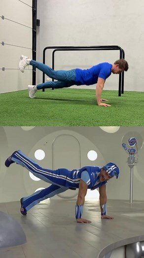 Lazy Town Pushup Challenge: Trying Sportacus Routine