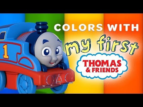 Learn Colors with My First Railways | Playing Around with Thomas & Friends | Thomas & Friends
