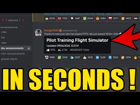 HOW to JOIN PILOT TRAINING FLIGHT SIMULATOR DISCORD SERVER ✅PC & MOBILE✅