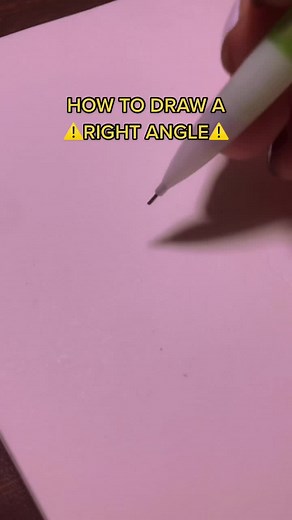 How to Draw a Right Angle: Step-by-Step Tutorial