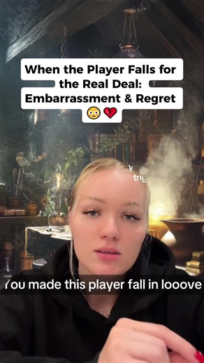 When Players Fall for Real Love: Embracing Regret