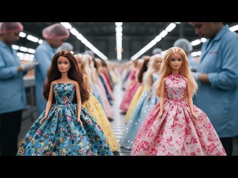 How Barbie Dolls Are Made | Inside the Real Factory | Full Production Process