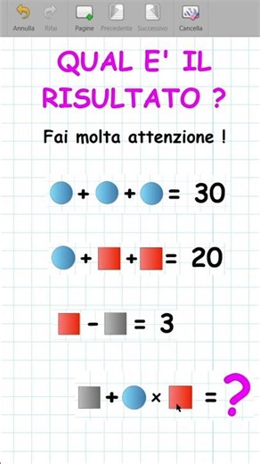 Can you solve it? 🧠 Summer Math Quiz! #Shorts