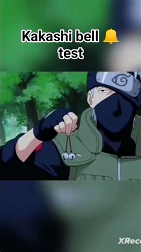 Kakashi bell 🔔 test | jiraiya × naruto #naruto #narutoshippuden #jiraiya