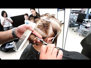 Anti-Age Blonde Haircut: Long to Short BOB Transformation Tutorial