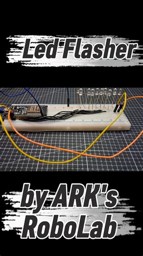 Led Flasher / Blinker Using ESP32 #trending #esp32 #projects #education #phonk #bunty #odiyamma