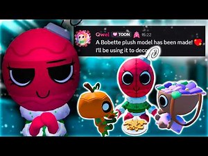Bobette Plush Toy with Bassie and Gourdy! 🎄 Made by QWELVER