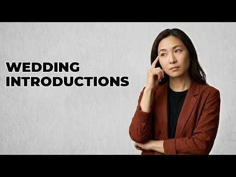 Who Introduces Families At A Traditional Japanese Wedding Reception?