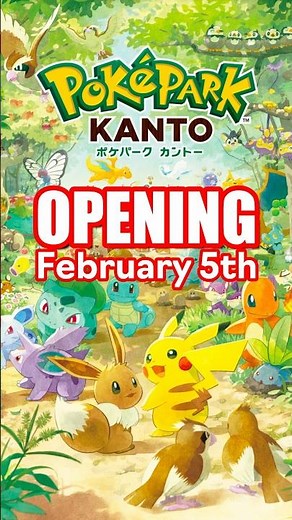 New Pokemon Theme Park Opening in Tokyo Japan-PokePark KANTO