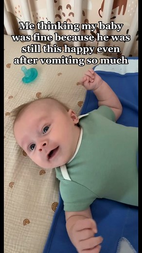 My 2 month old was projectile vomiting and had diarrhea for about a week. I pushed to get him an ultrasound with his pediatrician ASAP and found that his pyloris was closing up not allowing my baby to keep any food down. We rushed him to the hospital and kept him on NPO for 24 hours before surgery. Little mans was miserable, but we got thru it! #pyloricstenosis #baby #momtok #2monthsold