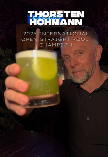 Congratulations to our house pro Thorsten Hohmann! 🎉 2025 International Open Straight Pool Champion 🏆🎱#billiards #amsterdambilliards #champion #straightpool #CapCut