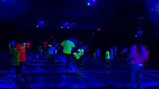 GLOW BIG or Go Home! Meet your friends at Sky Zone Riverside for Club GLOW every Friday & Saturday Night! Starting every 30 minutes (from 6:00pm-11:30pm) get 90 minutes of GLOW jumping for the 60 minute price-only $19 Per Person! Wear your own custom GLOW shirt for entry into our “Coolest GLOW shirt” contest or buy a Sky Zone GLOW shirt (prices starting as low as $5) Dance & Party at Club GLOW for the ultimate black light experience with dancing laser lights, crazy fog, and a Live DJ! Get your w