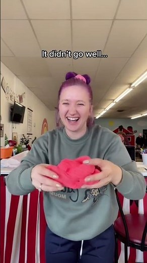 Learning how to throw slime | Sierra Zagarri #shorts