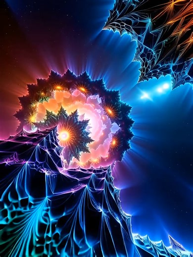 Mandelbulb fractals. #aiart #ai #digitalart #fractal #create