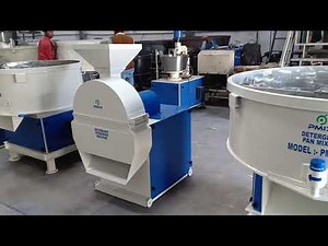 Detergent Powder Mixer and Screening Machine - PMIX