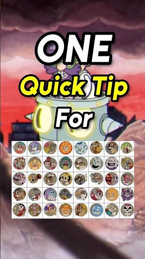 Cuphead ONE TIP for Every Boss - Part 2 #cuphead