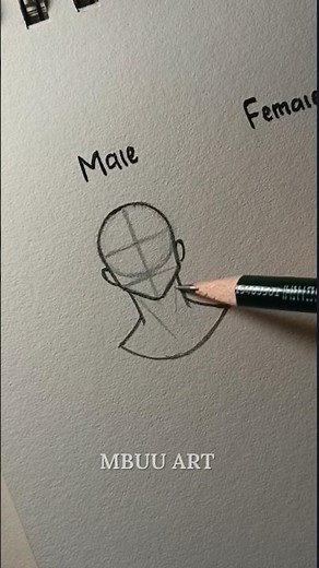 How to draw a Head using the Loomis method✏️ #drawing #tutorial #howtodraw #head #art