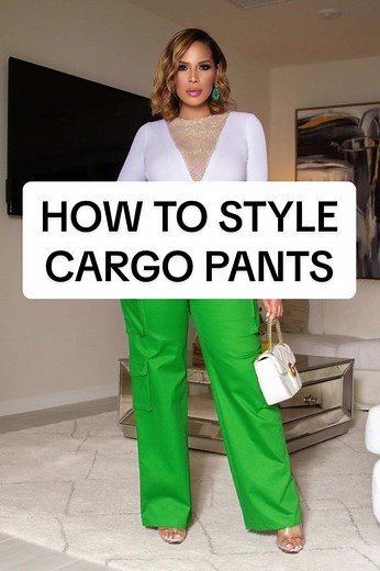 8 Ways to Style Cargo Pants | Trendy Outfit Ideas for Ladies 2024