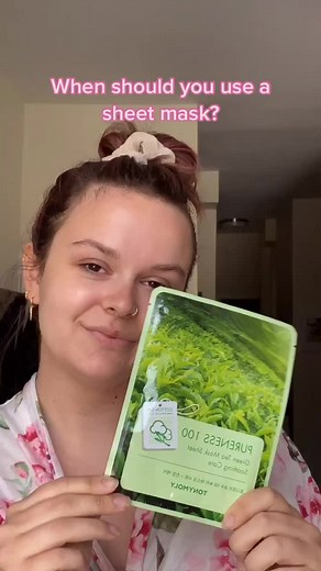 Tony Moly Pureness 100 Green Tea Mask Review