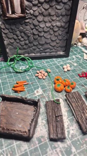 Frame 2 of 4 is coming together. #hobby #craft #crafting #handmade #airdryclay