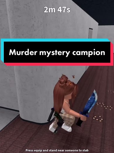 Watch the video to find out who is the murder mystery champion!🤫🤯 #maddroblox #4you #roblox #murdermystery2 #champ