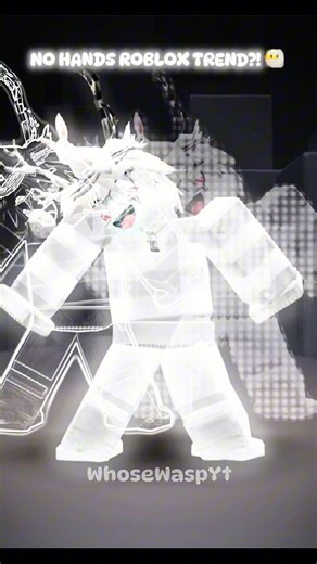 NO HANDS ROBLOX TREND?! 😶‍🌫️
