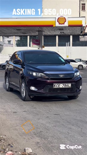 💯💯 TOYOTA HARRIER REGISTRATION : KCE YEAR OF MAN : 2014 TRANSMISSION : Auto COLOUR : Maroon ENGINE CAPACITY : 2000C.C FUEL TYPE : PETROL MILEAGE:141K SEATERS:5seater PARKING SENSOR Reverse CAMERA JBL MUSIC SYSTEM DOUBLE SUNROOF POWER BOAT PAINT HISTORY : None PRICE 1,950,000 LOCATION : MOMBASA