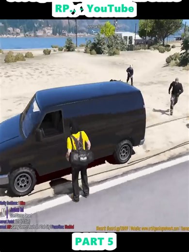 Intense GTA 5 RP Bank Robbery Scenario