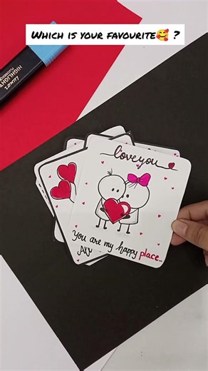 You’re My Forever Valentine 💌 | Easy DIY Card ideas #ytshorts #shortvideo #gift #diy