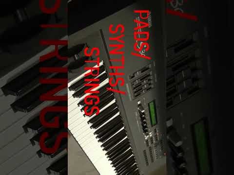 yamaha S30 synthesizer, quick demo