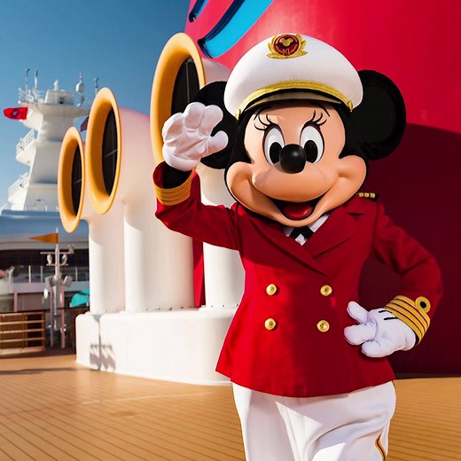 Introducing Captain Minnie Mouse! We’re making a splash to inspire the next generation of female leaders in the maritime industry. Learn more about our new initiatives: https://disneyparks.disney.go.com/blog/2019/04/disney-cruise-line-and-captain-minnie-mouse-inspire-next-generation-of-female-ship-captains/ | Disney Cruise Line