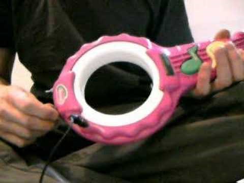 BARNEY TOY GUITAR by S-CAT (Circuit Bent).