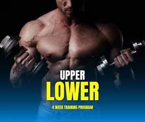 4-week Upper/lower Program & Excel Lift Tracker • 4-day Split Beginner Strength Plan • Editable Digital Workout Download - Etsy UK