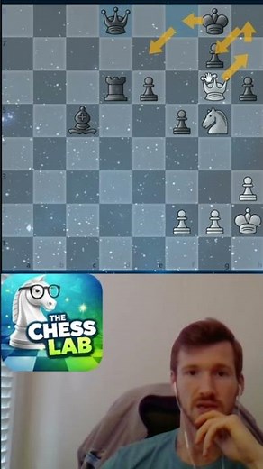 Premoving mate in 4 vs computer #chess #chesspuzzle #chesscom