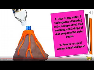 Science Lesson: Model Volcano Eruptions