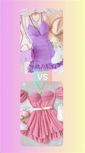 Want to choose an outfit girls🤩❤️?